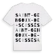 Saint-Gengoux-de-Scissé ordlek t-shirt