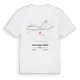 Saint-Georges-Armont karta t-shirt
