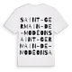 Saint-Germain-de-Modéon ordlek t-shirt