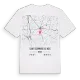 Saint-Germain-du-Bois karta t-shirt