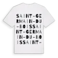 Saint-Germain-du-Bois ordlek t-shirt