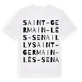 Saint-Germain-lès-Senailly ordlek t-shirt