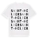 Saint-Hélier ordlek t-shirt
