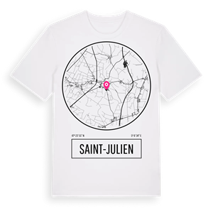 Saint-Julien t-shirt – ekologisk bomull t-shirt från Pinshirt