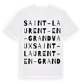 Saint-Laurent-en-Grandvaux ordlek t-shirt