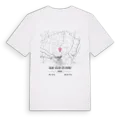 Saint-Léger-lès-Paray karta t-shirt