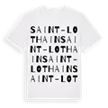 Saint-Lothain ordlek t-shirt