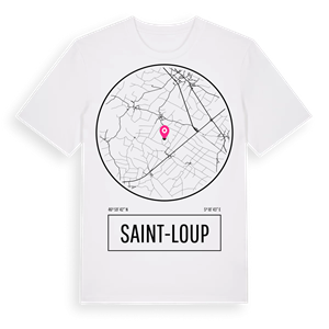 Saint-Loup t-shirt – ekologisk bomull t-shirt från Pinshirt