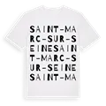 Saint-Marc-sur-Seine ordlek t-shirt