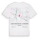 Saint-Martin-de-Commune karta t-shirt