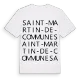 Saint-Martin-de-Commune ordlek t-shirt