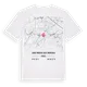 Saint-Martin-sous-Montaigu karta t-shirt