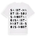 Saint-Martin-sous-Montaigu ordlek t-shirt
