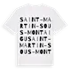 Saint-Martin-sous-Montaigu ordlek t-shirt