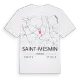 Saint-Mesmin karta t-shirt