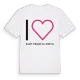 Jag älskar Saint-Parize-le-Châtel t-shirt stort tryck