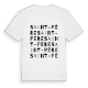 Saint-Père ordlek t-shirt