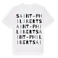 Saint-Philibert ordlek t-shirt