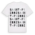 Saint-Pierre ordlek t-shirt
