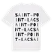Saint-Point-Lac ordlek t-shirt