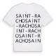 Saint-Racho ordlek t-shirt