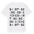 Saint-Seine-en-Bâche ordlek t-shirt