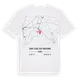 Saint-Seine-sur-Vingeanne karta t-shirt