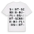 Saint-Sernin-du-Plain ordlek t-shirt