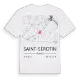 Saint-Sérotin karta t-shirt