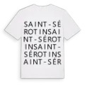 Saint-Sérotin ordlek t-shirt