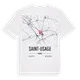 Saint-Usage karta t-shirt