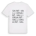 Saint-Vallier ordlek t-shirt