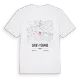 Saint-Vérand karta t-shirt