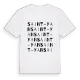 Saint-Yan ordlek t-shirt