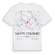 Sainte-Colombe karta t-shirt