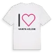 Jag älskar Sainte-Hélène t-shirt stort tryck