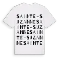 Sainte-Suzanne ordlek t-shirt