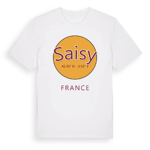 Saisy cirkel t-shirt – ekologisk bomull t-shirt från Pinshirt