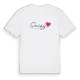 Saisy hjärta t-shirt