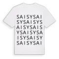Saisy ordlek t-shirt