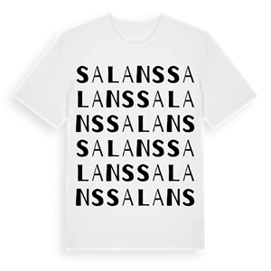 Salans ordlek t-shirt – ekologisk bomull t-shirt från Pinshirt