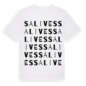 Salives ordlek t-shirt – ekologisk bomull t-shirt från Pinshirt