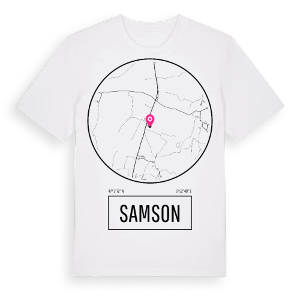 Samson t-shirt – ekologisk bomull t-shirt från Pinshirt