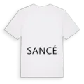 Jag älskar Sancé t-shirt stort tryck