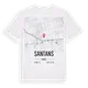 Santans karta t-shirt