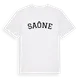 Saône böjd t-shirt