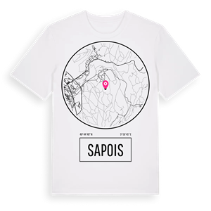 Sapois t-shirt – ekologisk bomull t-shirt från Pinshirt