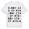 Sardy-lès-Épiry ordlek t-shirt