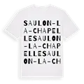 Saulon-la-Chapelle ordlek t-shirt