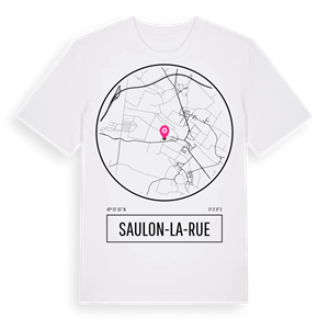 Saulon-la-Rue t-shirt – ekologisk bomull t-shirt från Pinshirt